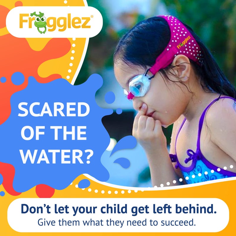 Frogglez Anti-Fog Swimming Goggles for Kids under 10 (Ages 3-10) Recommended by Swim Instructors; Premium Pain-Free Strap - Green - Image 5